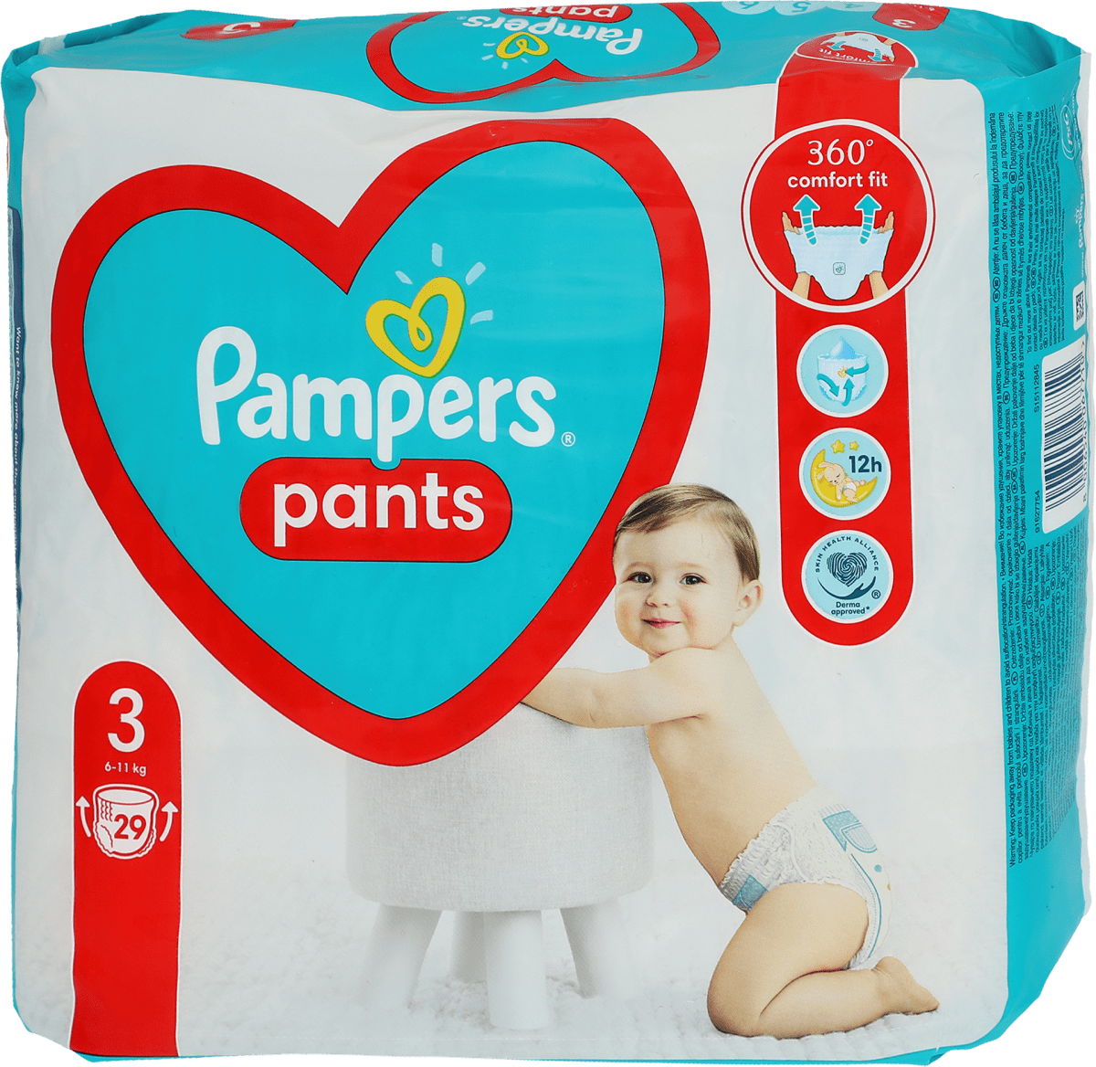 produkty pampers zestawienie