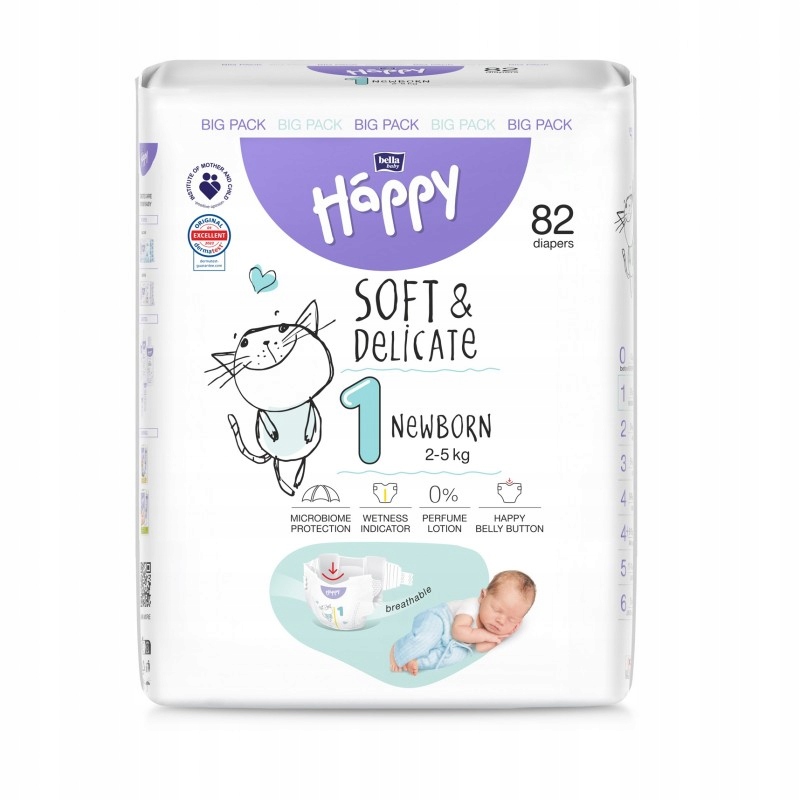 huggies natural care skład