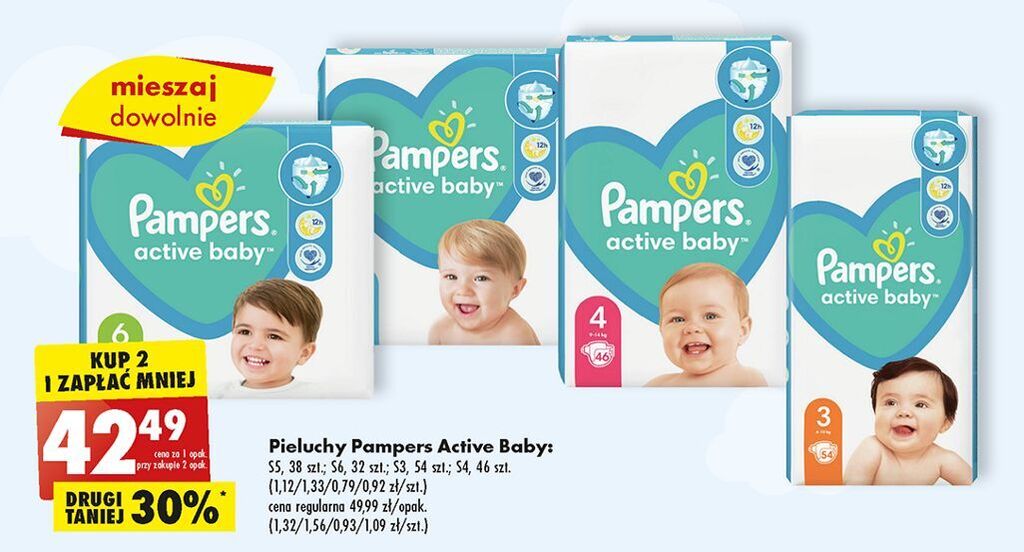 rossmann 56 pampers chusteczki