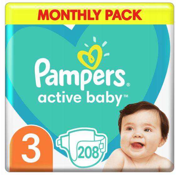 pieluchomajtki pampers giga pack