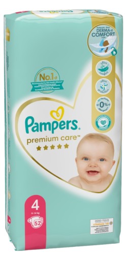 pampers size chart india