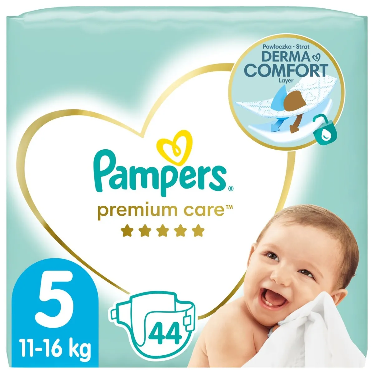pampers 6 active baby dry 43 szt