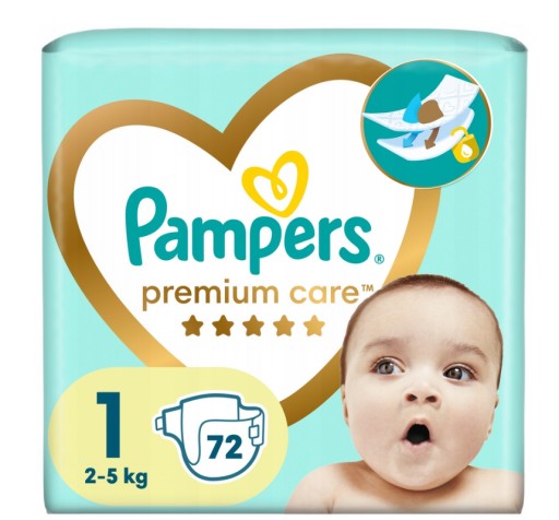 58 sztuk pampers rozmiar 3