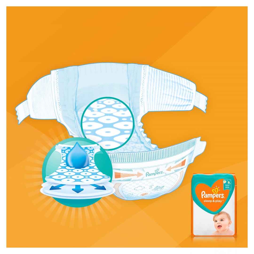 pampers 4+ po 70 szt