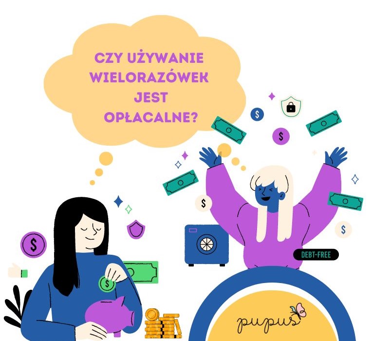 pieluchy bawełniane w koparki