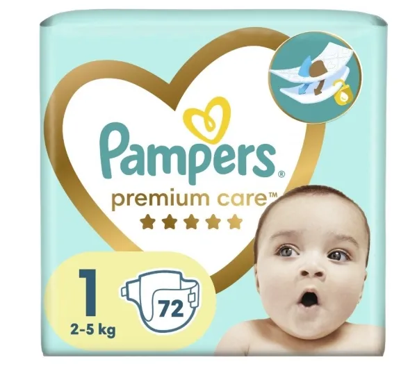 pieluchomajtki pampers premium care 6