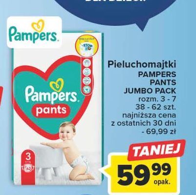 pampers pants pieluchomajtki midi 3