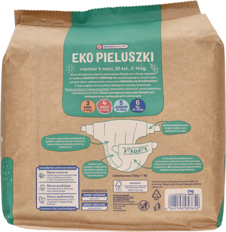 pieluchomajtki tena dry kids xl 11-25kg