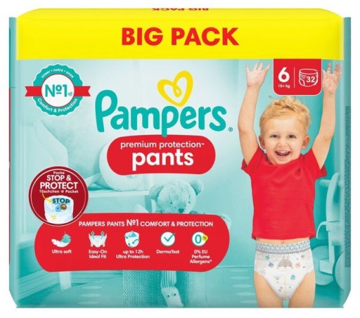 pampers pieluchy 5