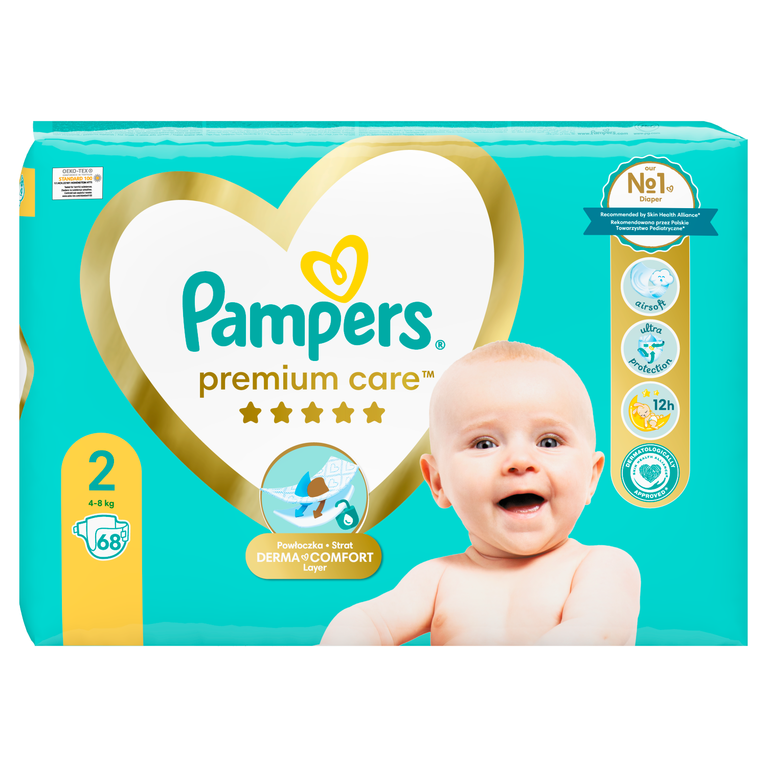 https www.pampers premium care cena