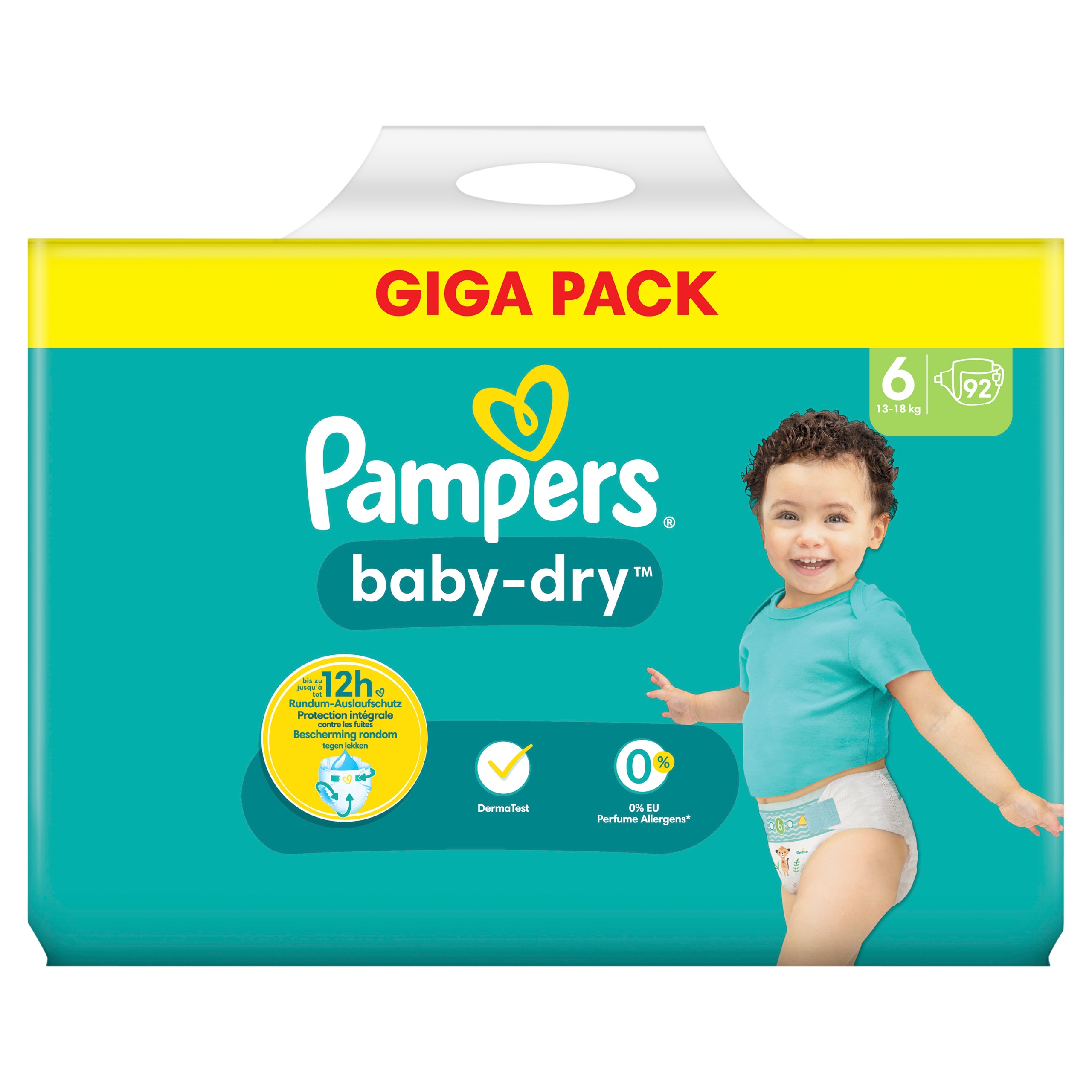 pieluchomajtki pampers 6 mała paczka